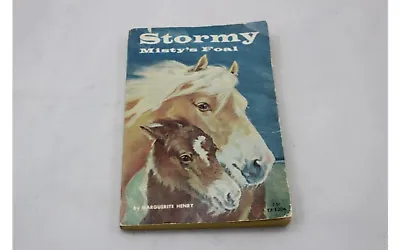 Stormy Misty's Foal By Marguerite Henry Ill. Wesley Dennis Softcover 2nd 1970 • $10.44