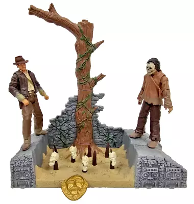 Indiana Jones Raiders Of The Lost Ark - Temple Pitfall 3.75 Playset 2007 Hasbro • $64.99