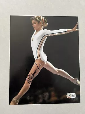 Nadia Comaneci Autographed Signed 8x10 Photo Beckett BAS COA Hot Olympics Sexy • $50