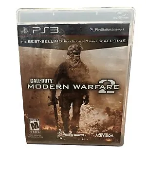 Used- Call Of Duty: Modern Warfare 2 MW2 (Sony PlayStation 3 2009) PS3 • $7.94