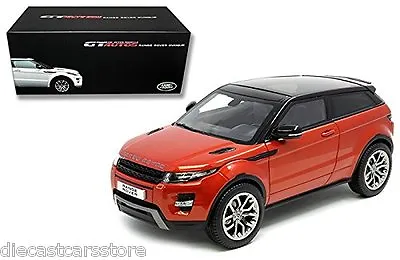 Welly Gt Autos  Land Range Rover Evoque Suv Orange 1/18 Diecast Car 11003mb-or • $87.95