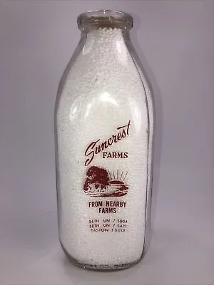 $14.99 • Buy Sspq Milk Bottle Suncrest Farms  Easton ~ Bethlehem , Pa. Northampton Co. , Pa 