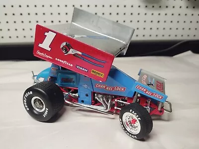 1998 Sammy Swindell #1 Channellock 1/18 GMP Diecast Sprint Car No Box Read Descr • $25.01