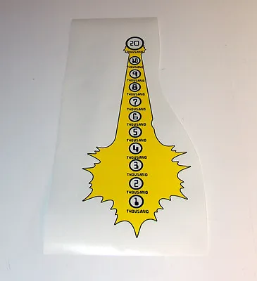 Bally Star Trek Pinball Machine Insert Decals • $24.95