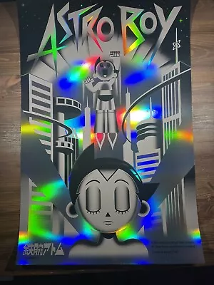 “Astro Boy” Art Screen Print Poster FOIL EDITION By Eric Tan XX/50 Mondo BNG • $149.35