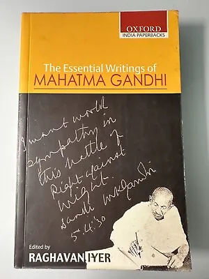 The Essential Writings Of Mahatma Gandhi By Raghavan Iyer Paperback Nonfiction • $5