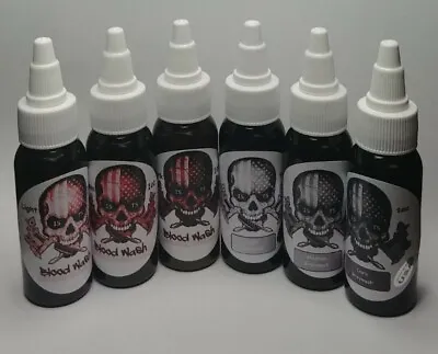 Gray Wash & Blood WashTattoo Ink Set 1oznot Eternal Infinity Moms Fusion Scream • $26.99