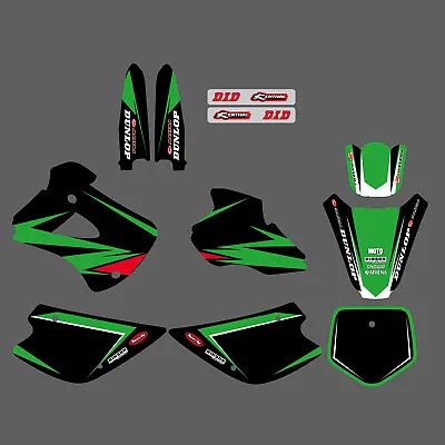 For Kawasaki KX 80 85 100 1998-2000 MX Motocross Team Graphics Kit Stickers Deco • $43.99