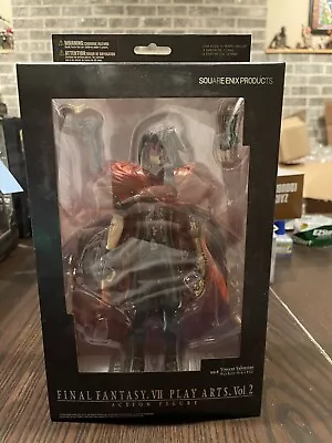 FINAL FANTASY VII Vincent Valentine Figure Play Arts Vol.2 NIB Sealed Rare • $300