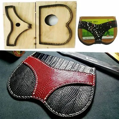 Cutting Mold Wood Dies Steel Blade Rule Punch Ass Shaped Card Bag Leather Crafts • $62.54