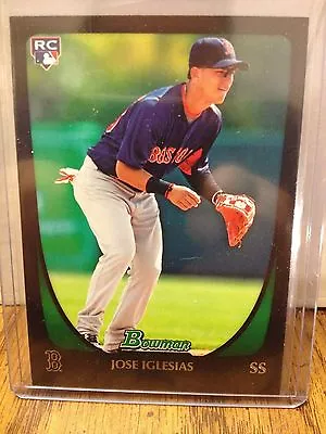 2011 Bowman Jose Iglesias Rookie Card.  • $0.99