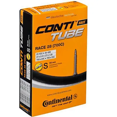 NEW 2024 Continental Race 28 Bicycle Tube 28  700c X 20-25c Presta 60mm Stem • $9.75