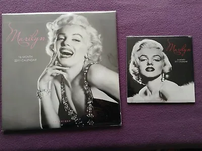 Two MARILYN MONROE Collectable 16 Month Calendars 2011 • £18