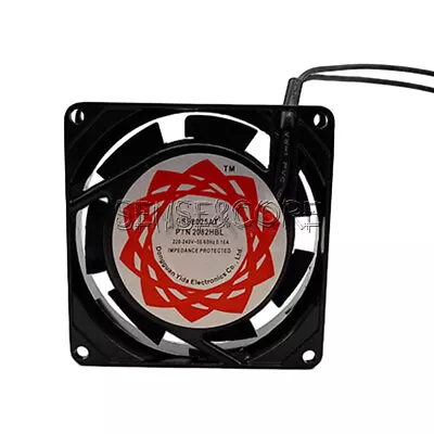 110V 220V DP-8025 Ball Led 8cm Two Wire High Airflow Industrial Cooling Fan • $11.13