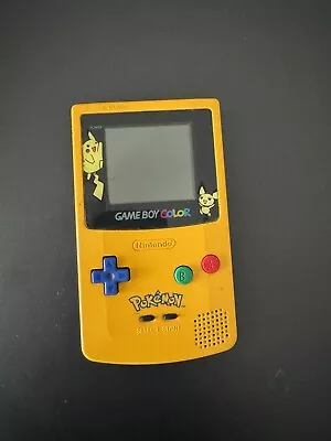 Game Boy Color - Limited Pokemon Edition - Pikachu And Pichu Edition • £80