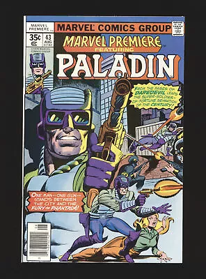 Marvel Premiere # 43 - Paladin NM- Cond. • $5.50