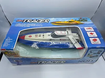 Mini Tracer Remote Control Speedboat NDQ Team RC Boat 757 Mosquito Craft • $49.99