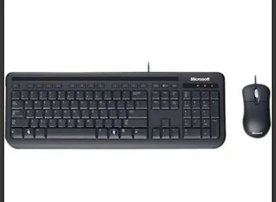 Microsoft Wired Keyboard 400 & Mouse Combo (5MH-00001) - NEW • $14.99