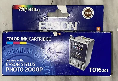 Epson T016 Color Ink Cartridges Fit Stylus Photo 2000 2000P • $15