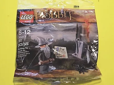 LEGO The Hobbit Gandalf At Dol POLY BAG MINIFIGURE RARE LIMITED RETIRED 30213 • $19.69