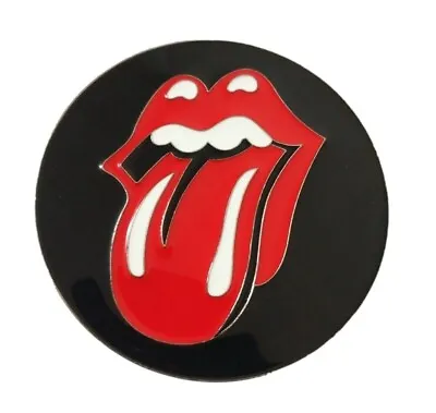 Rolling Stones Tongue Themed Logo Metal/Enamel Belt Buckle • $11.99