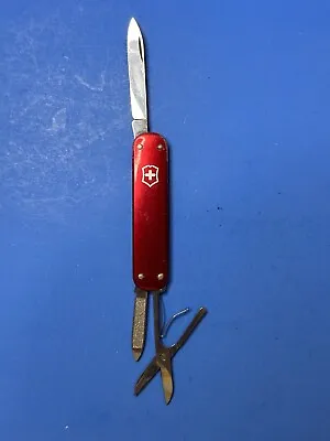 Victorinox Money Clip With Red Alox Smooth Scales! • $36