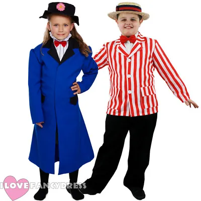 Girls And Boys Edwardian Film Character Fancy Dress Costume School Book Week  • £13.99