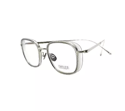 Matsuda M3075 Eyeglasses Gray Crystal/Brushed Silver Size 49 New • $420