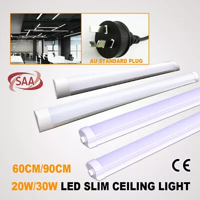 20w 30w Led Batten Down Light Blade Outdoor Down Flood Lamp T8 Fluorescent Tube • $29.40