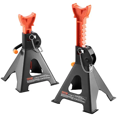 VEVOR Jack Stands Car Jack Stands 3 T (6000 Lbs) Capacity Double Locking 1 Pair • $48.39
