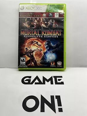 Mortal Kombat Complete Edition (Xbox 360 2012) Complete Tested Working  • $27.95