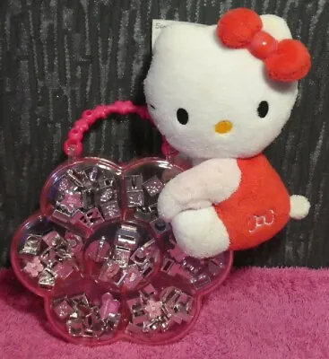 £6 • Buy Hello Kitty Box Of Jewellery Pieces For Necklace / Bracelet Soft Toy Sanrio