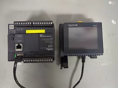 Schneider Electric PLC (CPU Unit) Modicon TM221CE24R Good Condition/Tested/Works • $350