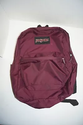 JanSport T501 SuperBreak  Authentic School Backpack Burgundy • $24.99