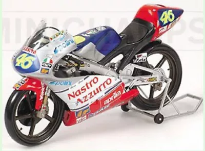 1/12 Minichamps 122 970046 Valentino Rossi Aprillia 125 Gp 1997 Team Nastro New • £145.99