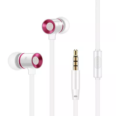 Dynamic METAL Pro HD Bass Stereo 3.5mm Wired In Ear Headphone Earphone K20 • $14.95