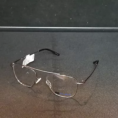 TI Flex Men's Eyeglass Frames Titanium Shiny Dark Pewter 1755 52-19-145 #1 • $25