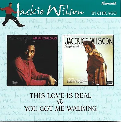 Jackie Wilson - This Love Is Real / You Got Me Walking - Edsel CD DIAB 889 • £15