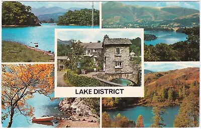 Postcard Lake District. Windermere Ullswater Skiddaw Tarn Hows. Unposted. • £1.99