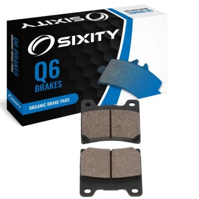 $12.57 • Buy Rear Organic Brake Pads 2004-2009 Yamaha XVS1100A V Star 1100 Classic Set Zx