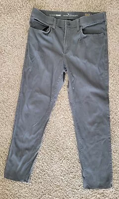 Marc Anthony Men's Flex + Slim Straight Jean Pants Size 33 X 30 Gray  • $14