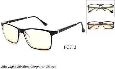 Fashion Blue Light Blocking Glasses Computer Gaming Anti Eye Strain UV 100% • $11.65