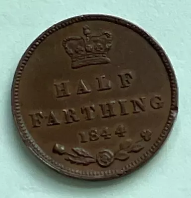 1844 Half Farthing Queen Victoria • £4.95