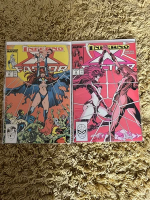 £4.99 • Buy X-Factor #37-38 VFN 1988 *INFERNO MISTER SINISTER*