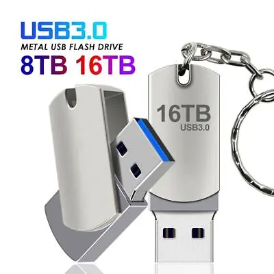 USB 3.0 Flash Drive Memory Stick High Speed Pendrive Keychain Storage 4TB 16TB • $11.99