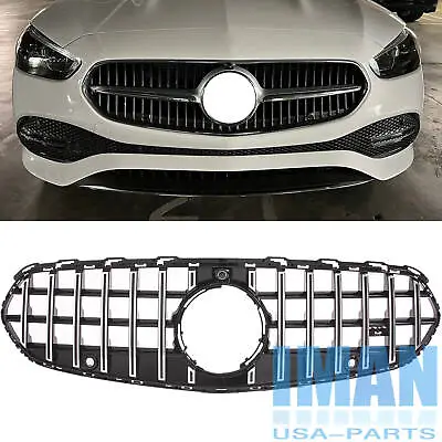 Chrome GT Grill Front Grille For Mercedes W206 C-Class Standard Version 2021-22 • $89.99