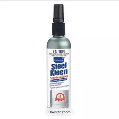 Hillmark STEELKLEEN Stainless Steel Cleaner & Polish - 250ml - FREE SHIP In Aust • $16.45