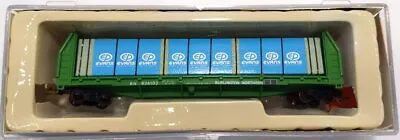 Con-Cor 0001-01221D N Scale Burlington Northern Bulkhead Flatcar EX/Box • $14.99