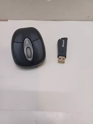 Microsoft Wireless Notebook Optical Mouse 3000 MSK-1056 & USB Receiver Tested F2 • $8.50
