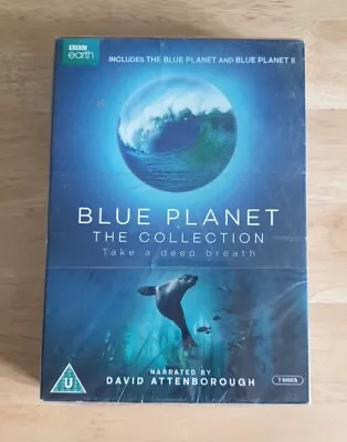 Blue Planet The Collection DVD 2017 7 Disc Set • £4.99